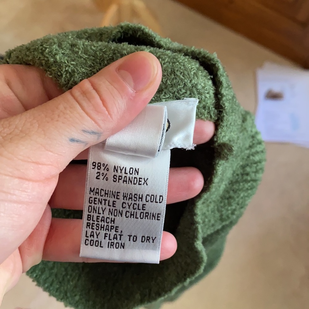 Super Soft Green Turtleneck Sweater - image 7